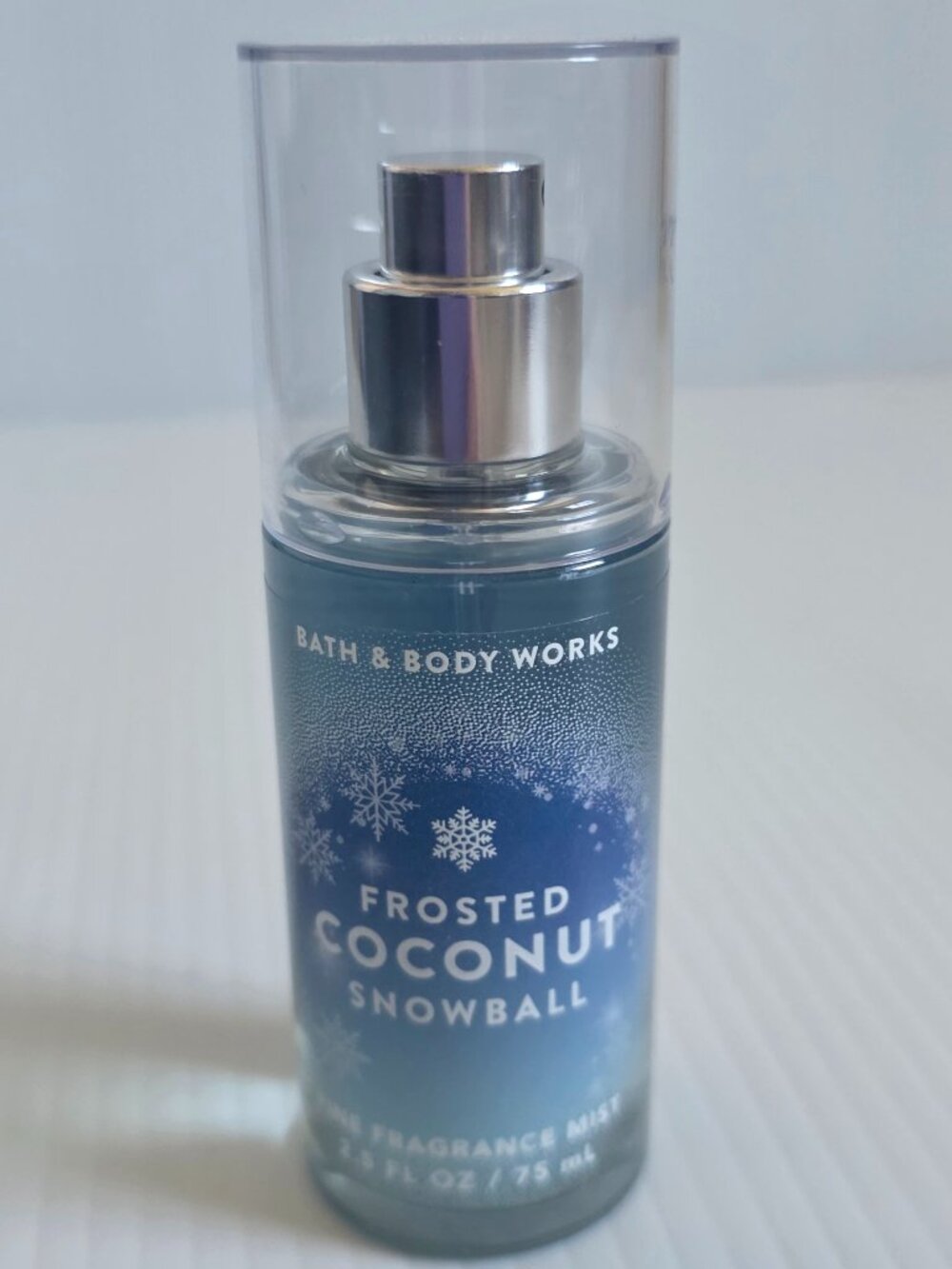NWT Bath & Body Works, Travel Size, Fragrance Mist, Frosted Coconut Snowball